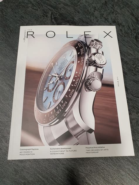 rolex magazine 2017|rolex magazine issue 11.